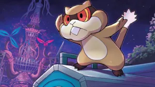 Patrat op een Pokémonkaart