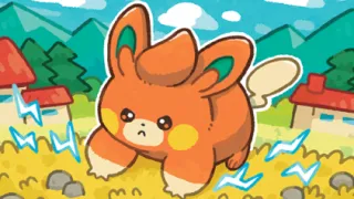 Pawmi op een Pokémonkaart