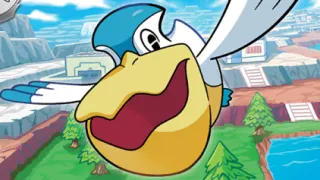 Pelipper op een Pokémonkaart