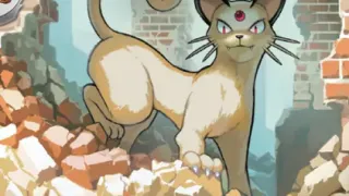 Persian op een Pokémonkaart