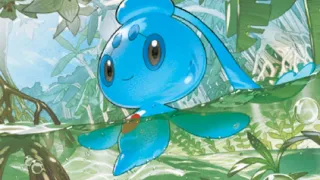 Phione op een Pokémonkaart
