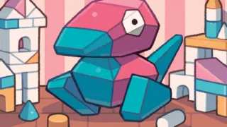 Porygon op een Pokémonkaart