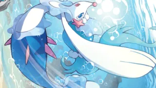 Primarina op een Pokémonkaart