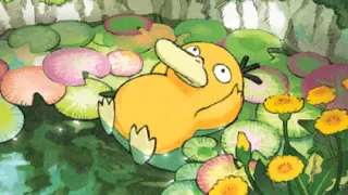 Psyduck op een Pokémonkaart