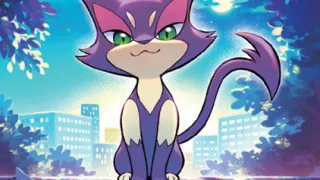 Purrloin op een Pokémonkaart