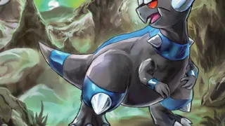 Rampardos op een Pokémonkaart