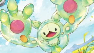 Reuniclus op een Pokémonkaart