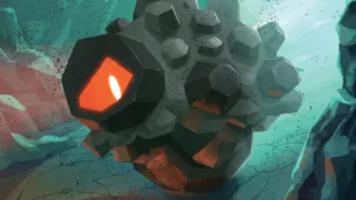 Rolycoly op een Pokémonkaart