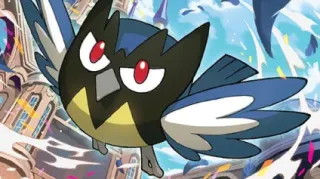 Rookidee op een Pokémonkaart