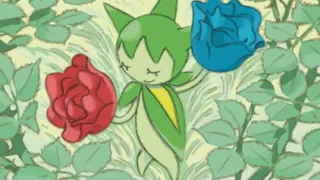 Roselia op een Pokémonkaart
