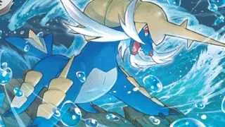 Samurott op een Pokémonkaart
