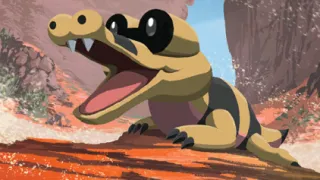 Sandile op een Pokémonkaart