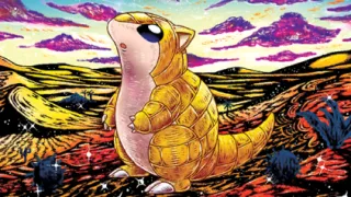 Sandshrew op een Pokémonkaart
