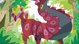 Scolipede op een Pokémonkaart