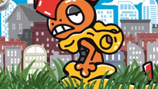 Scrafty op een Pokémonkaart