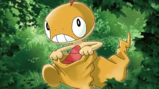 Scraggy zoals afgebeeld op zijn oudste kaart