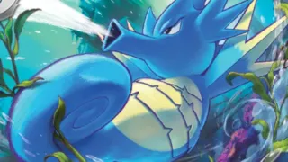Seadra op een Pokémonkaart