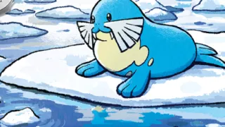 Sealeo op een Pokémonkaart