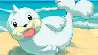 Seel op een Pokémonkaart