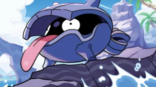 Shellder op een Pokémonkaart