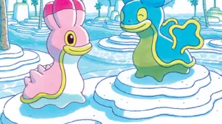 Shellos op een Pokémonkaart