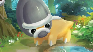 Shieldon op een Pokémonkaart