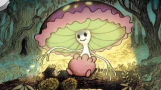 Shiinotic op een Pokémonkaart