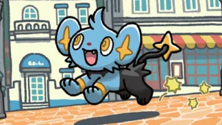 Shinx op een Pokémonkaart