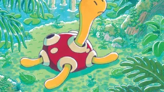 Shuckle zoals afgebeeld op zijn nieuwste kaart