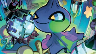 Shuppet op een Pokémonkaart