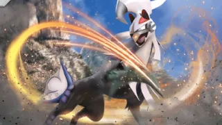 Silvally zoals afgebeeld op zijn oudste kaart