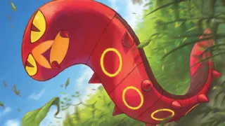 Sizzlipede op een Pokémonkaart