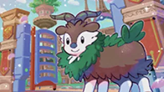 Skiddo op een Pokémonkaart