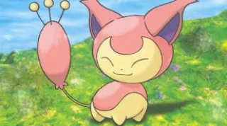 Skitty zoals afgebeeld op zijn oudste kaart