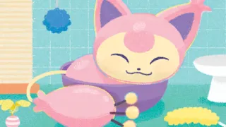 Skitty op een Pokémonkaart