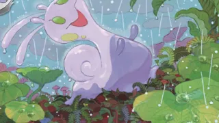 Sliggoo op een Pokémonkaart
