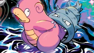 Slowbro op een Pokémonkaart
