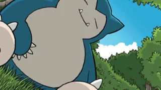 Snorlax op een Pokémonkaart