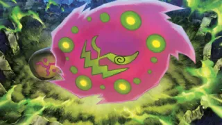 Spiritomb zoals afgebeeld op zijn nieuwste kaart