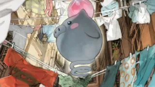 Spoink op een Pokémonkaart
