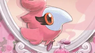 Spritzee op een Pokémonkaart