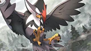 Staraptor op een Pokémonkaart