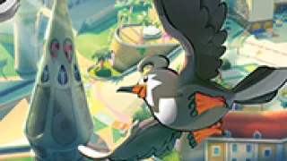 Staravia op een Pokémonkaart