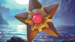 Staryu op een Pokémonkaart