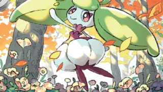 Steenee op een Pokémonkaart