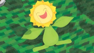 Sunflora op een Pokémonkaart