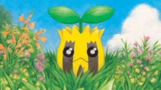 Sunkern op een Pokémonkaart