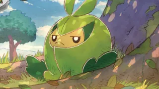 Swadloon op een Pokémonkaart