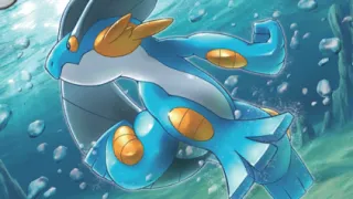Swampert op een Pokémonkaart
