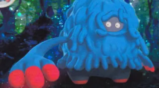 Tangrowth zoals afgebeeld op zijn oudste kaart